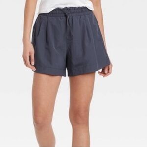 NWT All In Motion Resort Shorts Navy Blue Drawstring Moisture Wicking Shorts XL